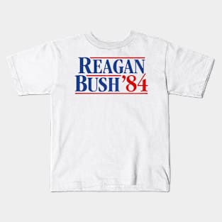 Reagan Bush 84 Kids T-Shirt